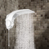 Ducha Duo Shower Quadra Turbo Eletrônica 220 V 7500 W Branca 7511049 Lorenzetti