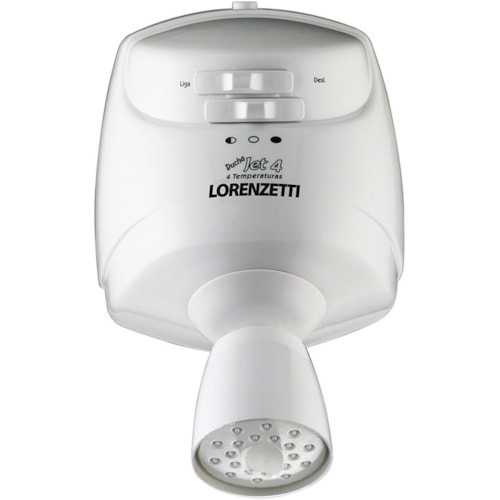 Ducha Jet 4 Multitemperaturas 220 V 6800 W Branca 7540151 Lorenzetti