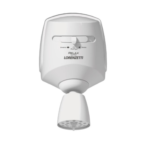 Ducha Relax Ultra 220 V 4600 W Branca 7540111 Lorenzetti