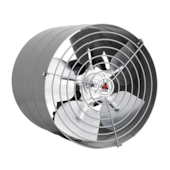 Exaustor 20 cm 1/5 CV Bivolt Cinza 80-2000 Venti-Delta