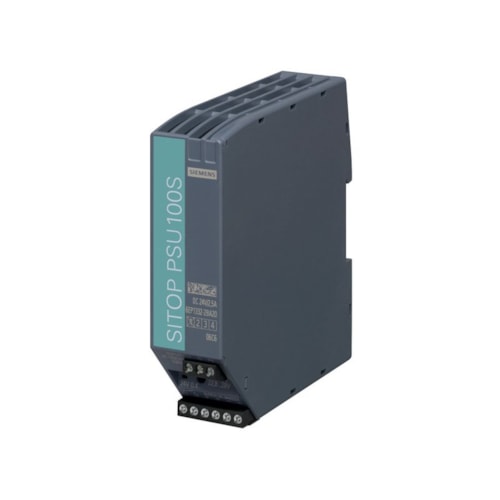 Fonte De Alimentação Estabilizada Monofásico 120/230VCA 110/300VCC 24VCC 30W 1,3A 6EP13315BA10 Siemens