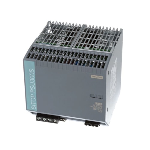 Fonte De Alimentação Estabilizada Trifásico 400-500VCA 24VCC 40 A Sitop Psu300S 6EP14372BA20 Siemens