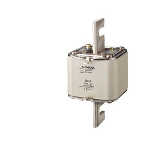Fusível NH4 gG 1000 A 500 V AC 3NA3480 Siemens