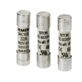 Fusível Ultrarrápido SITOR 10x38 mm aR 6 A 600 V AC 3NC1006 Siemens