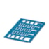 Id Paba 15MM UC-WMT Azul 15X4 para Patg Bluemark 821030 Phoenix Contact