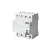 Interruptor Diferencial Residual Tetrapolar 400VCA 63A 30MA 5SV53460MB Siemens