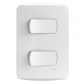 Interruptor Paralelo S3B621 10 A 250 V 4x2 Miluz Branco S3B62130 Schneider Electric