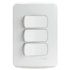 Interruptor Paralelo S3B6223 10 A 250 V 4x2 Miluz Branco S3B62230 Schneider Electric