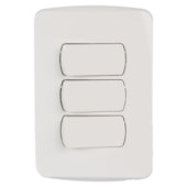 Interruptor Simples 10 A 250 V 4x2 Miluz Branco S3B62210 Schneider Electric
