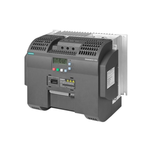 Inversor de Frequência Trifásico 25A 15CV V20 380/480V 6SL32105BE311UV0 Siemens