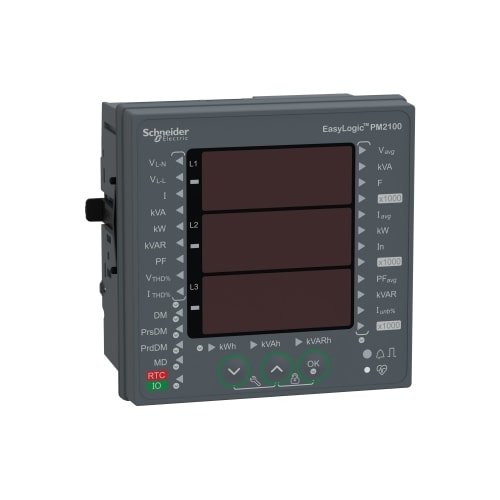 Medidor Easylogic Vafpe Thd Pop CL1 LED METSEPM2110 Schneider