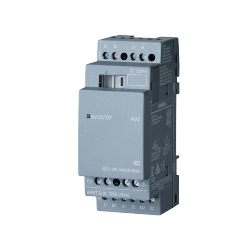 Módulo CLP Expansão 2 Entradas Analogicas 24 V 4 A 20 Ma LOGO 8 Am2 6ED10551MA000BA2 - Siemens