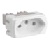 Módulo de Tomada 2P+T 10 A 250 V Miluz Branco S3B70340 Schneider Electric