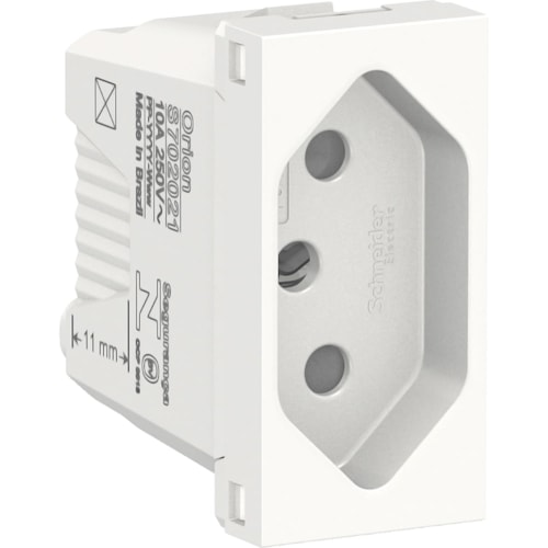 Módulo de Tomada 2P+T 10 A 250 V Orion Essence S70202194 Schneider Electric