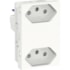 Módulo de Tomada 2P+T 10 A 250 V Orion Essence S70325174 Schneider Electric