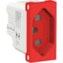 Módulo de Tomada 2P+T 20 A 250 V Orion Essence Vermelho S70203134 Schneider Electric