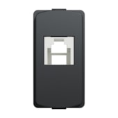 Módulo de Voz, Dados ou TV RJ11 Miluz Preto / Grafite S3B74901 Schneider Electric