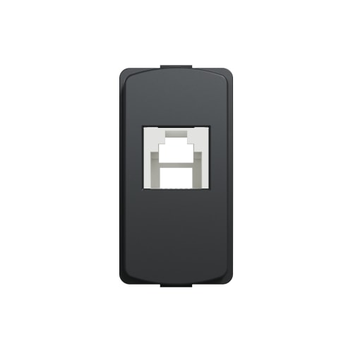 Módulo de Voz, Dados ou TV RJ11 Miluz Preto / Grafite S3B74901 Schneider Electric
