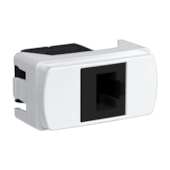 Módulo de Voz, Dados ou TV RJ45 Miluz Branco S3B74100 Schneider Electric