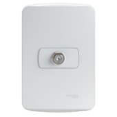 Módulo de Voz, Dados ou TV TV/coaxial 4x2 Miluz Branco S3B64680 Schneider Electric