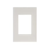 Placa 4x2 3 Postos Adjacentes Branco Plus+ Legrand