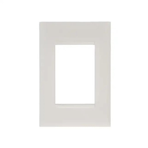 Placa 4x2 3 Postos Adjacentes Branco Plus+ Legrand