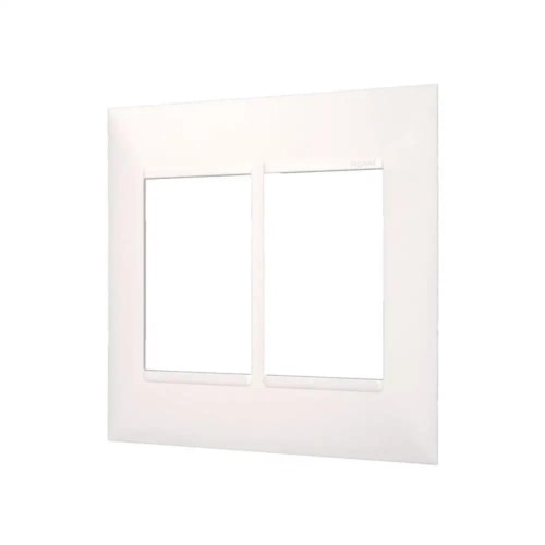 Placa 4x4 6 Modulos Branco Plus+ Legrand
