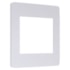 Placa 4x4 6 Postos Gamma Silver Orion Schneider