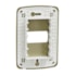 Placa para Interruptores e Tomadas 4x2 1 Módulo Miluz Branco S3B77110 Schneider Electric