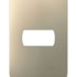 Placa para Interruptores e Tomadas 4x2 1 Módulo Miluz Branco S3B77110 Schneider Electric