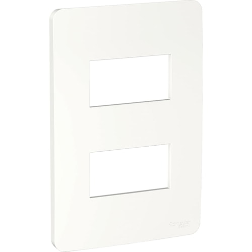 Placa para Interruptores e Tomadas 4x2 2 Módulos Orion Essence Preto S730121294 Schneider Electric