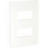 Placa para Interruptores e Tomadas 4x2 2 Módulos Orion Essence Preto S730121294 Schneider Electric