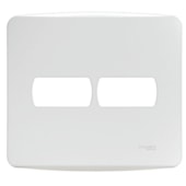 Placa para Interruptores e Tomadas 4x4 2 Módulos Miluz Branco S3B77420 Schneider Electric