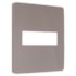 Placa para Interruptores e Tomadas 4x4 2 Módulos Orion Essence Bege S730201064 Schneider Electric