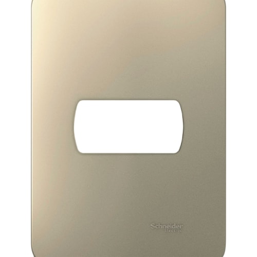 Placa + Suporte 4x2 1 Posto S3b77111 Miluz - Schneider