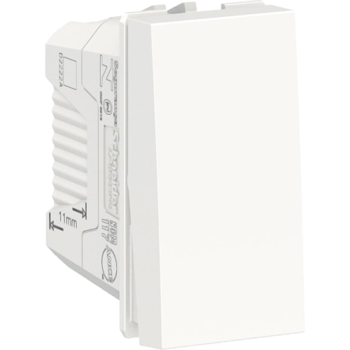 Pulsador 1/2 10 A 250 V Orion Essence Branco S70100604 Schneider Electric