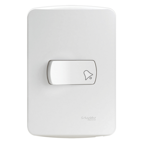 Pulsador para Campainha 4x2 10 A 250 V Miluz Branco S3B62460 Schneider Electric