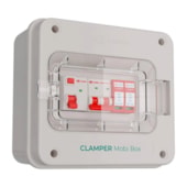 Quadro De Proteção Para Carregador Veicular Mobi Box 220V 8kW IP65 25881 Clamper