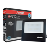 Refletor LED Slim 100W Bivolt 6500K IP65 - Avant