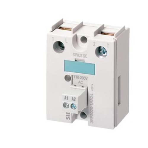 Rele Estado Solido 24VCC 50A 48 A 460VCA 3RF20501AA04 Siemens