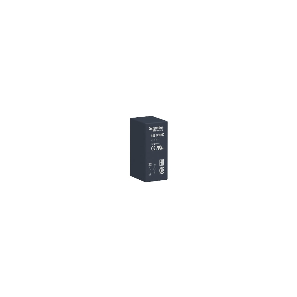 Relè Interfaccia Schneider Electric RSB1A160BD, 24V DC 16A 1 Contatto, Nuovo - Foto 3
