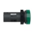 Sinaleiro Monobloco Plástico Ø22 mm 110 V CA/CC Verde XA2EVF3LC Schneider Electric