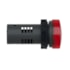 Sinaleiro Monobloco Plástico Ø22 mm 110 V CA/CC Vermelho XA2EVF4LC Schneider Electric