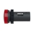 Sinaleiro Monobloco Plástico Ø22 mm 110 V CA/CC Vermelho XA2EVF4LC Schneider Electric