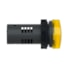 Sinaleiro Monobloco Plástico Ø22 mm 220 V CA Amarelo XA2EVM8LC Schneider Electric
