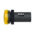 Sinaleiro Monobloco Plástico Ø22 mm 220 V CA Amarelo XA2EVM8LC Schneider Electric
