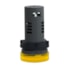 Sinaleiro Monobloco Plástico Ø22 mm 220 V CA Amarelo XA2EVM8LC Schneider Electric
