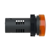 Sinaleiro Monobloco Plástico Ø22 mm 220 V CA Laranja XA2EVM5LC Schneider Electric