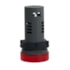 Sinaleiro Monobloco Plástico Ø22 mm 220 V CA Vermelho XA2EVM4LC Schneider Electric