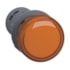 Sinaleiro Monobloco Plástico Ø22 mm 24 V CC Laranja XA2EVB5LC Schneider Electric
